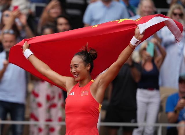 PG电子官网-郑钦文：我们的金牌和银牌是中国网球的巨大成功